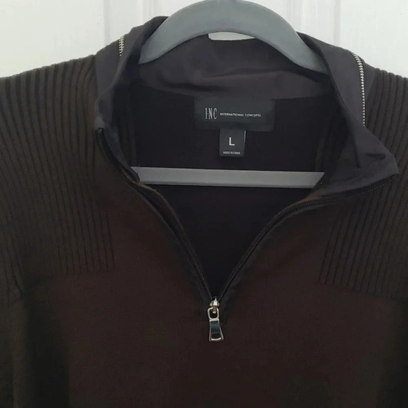 INC International Concepts Dark Green Sweater - Picture 8 of 14